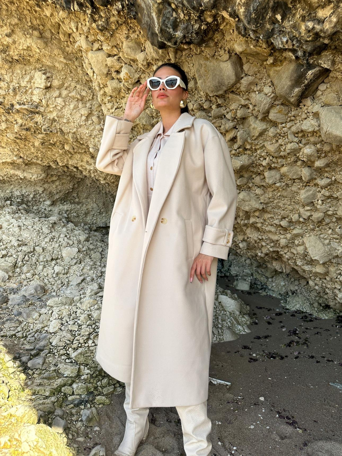 Taş Delux Oversize Kaban