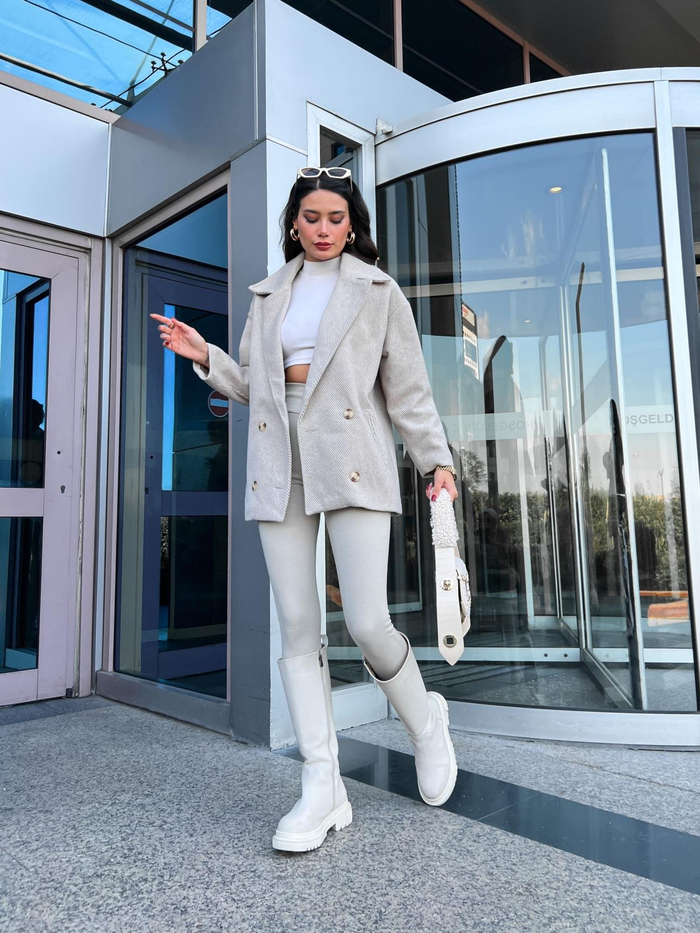 Taş Diagonal Kısa Kaban