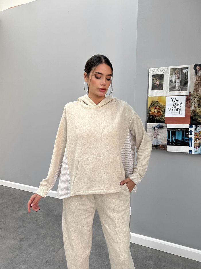 Taş Organik Cotton İkili Takım