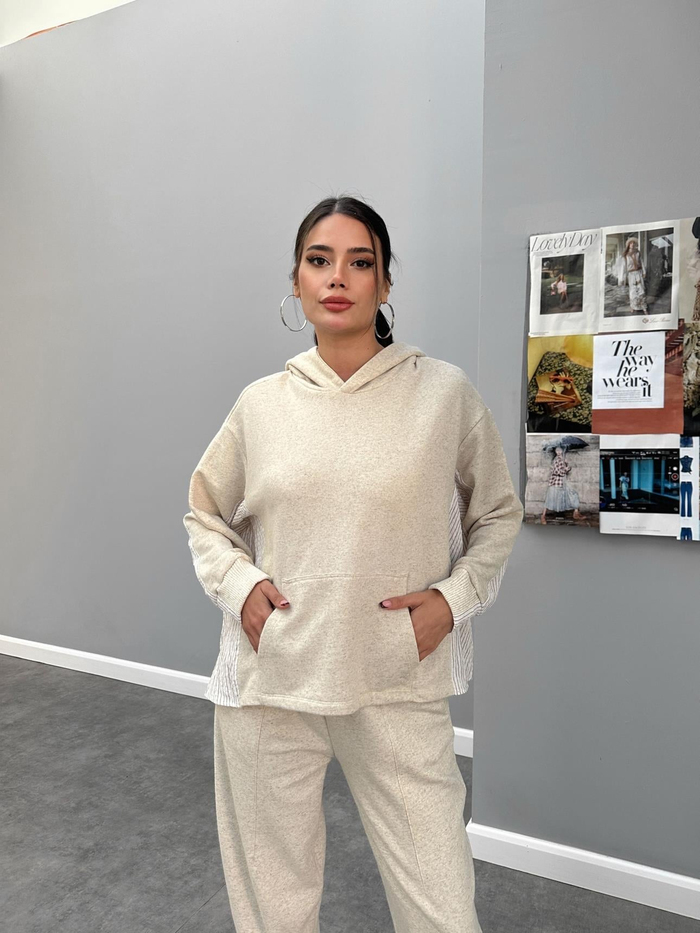 Taş Organik Cotton İkili Takım