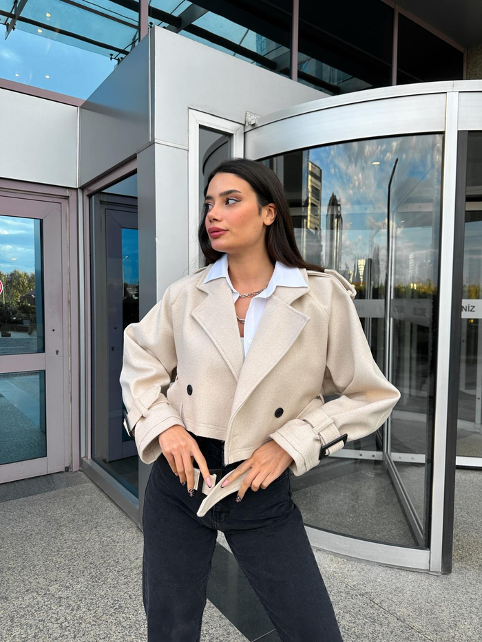Taş Parkas Kaşe Ceket