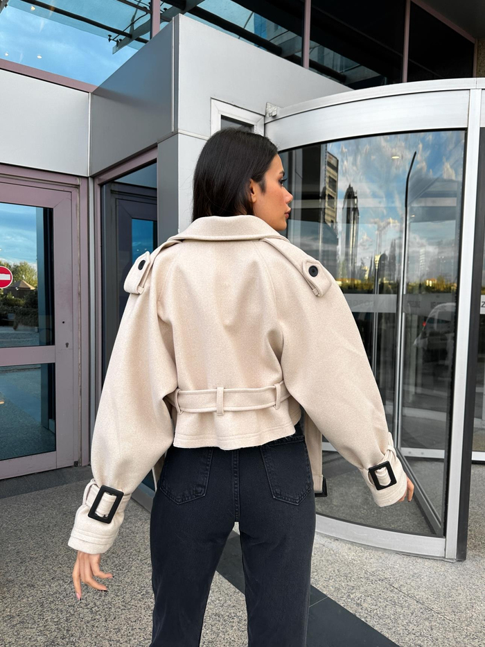 Taş Parkas Kaşe Ceket