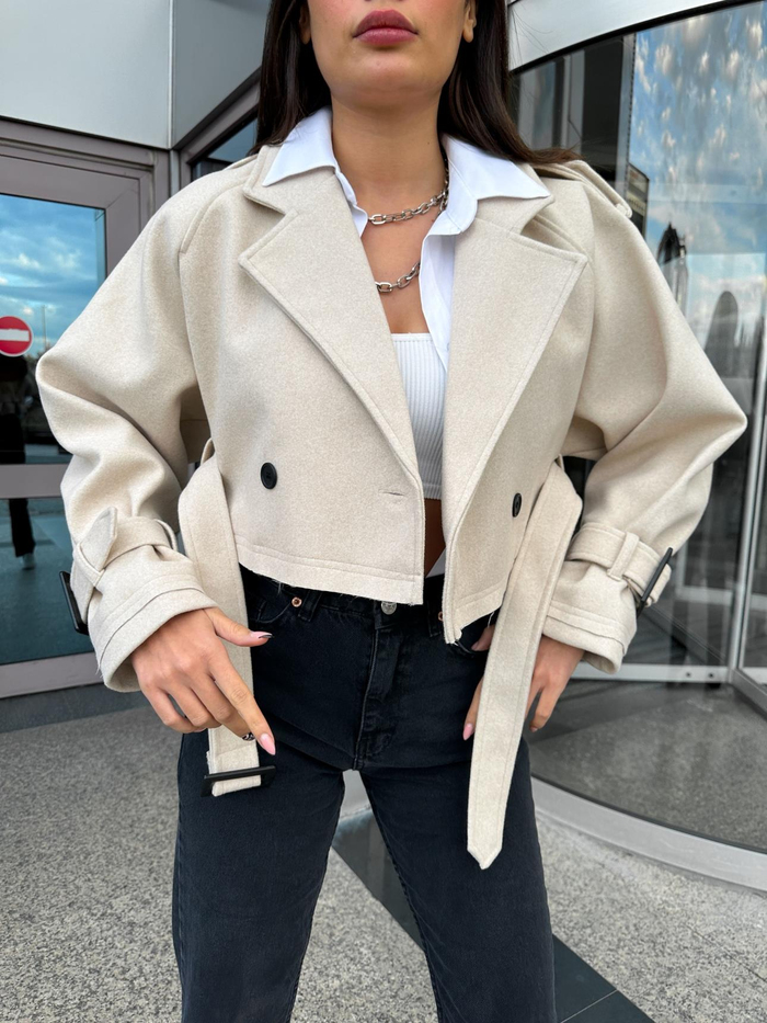 Taş Parkas Kaşe Ceket