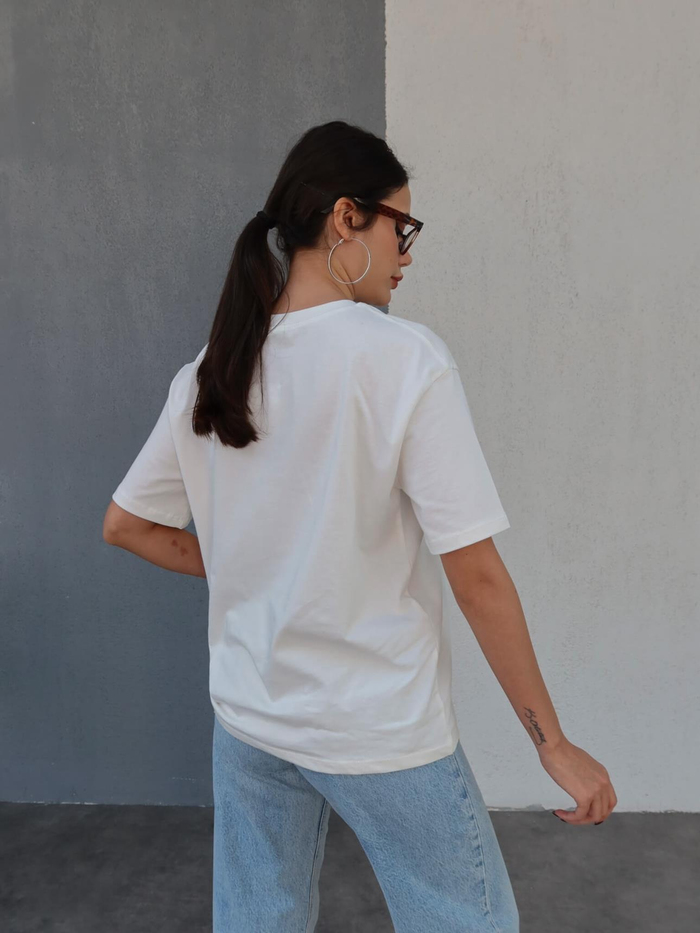 Teddy Bear Nakışlı T-Shirt