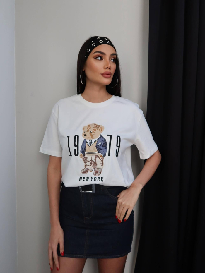 Teddy Bear Nakışlı Tshirt