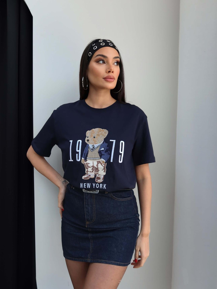 Teddy Bear Nakışlı Tshirt