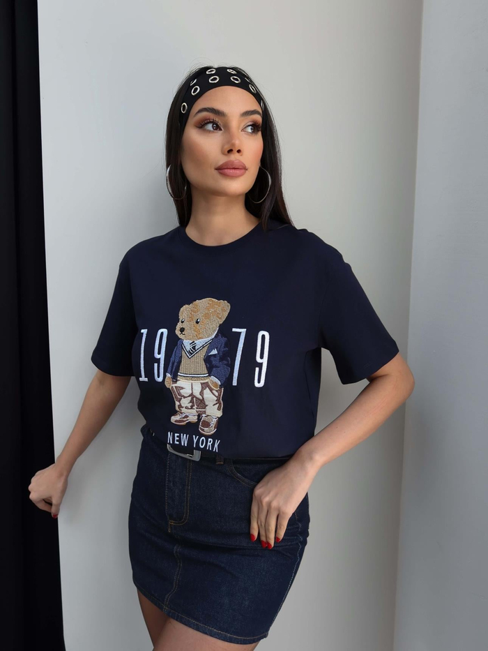 Teddy Bear Nakışlı Tshirt