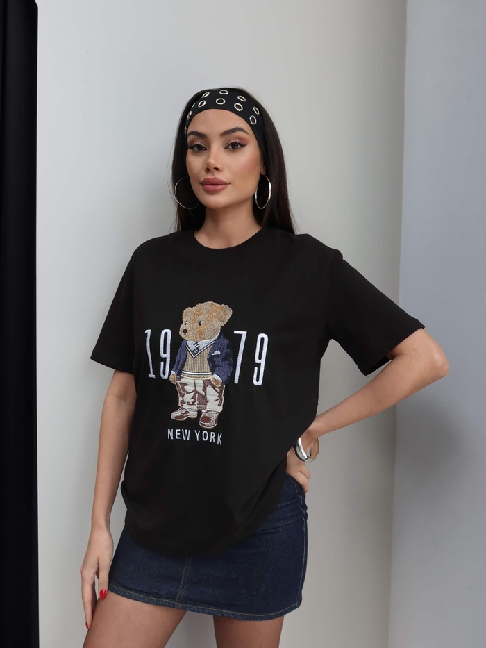 Teddy Bear Nakışlı Tshirt