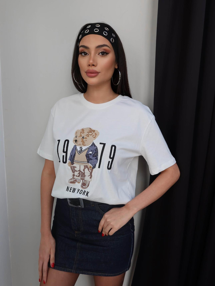 Teddy Bear Nakışlı Tshirt