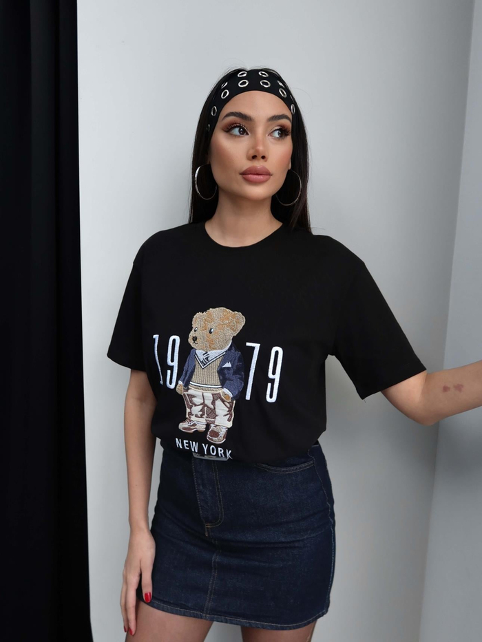 Teddy Bear Nakışlı Tshirt
