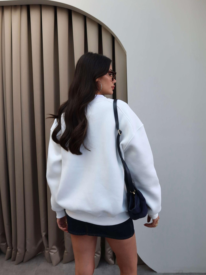 Teddy Bear Şardonlu Sweatshirt