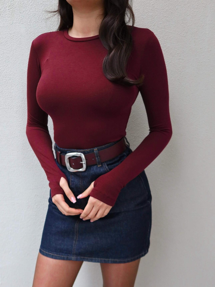 Uzun Kollu Basic Bluz