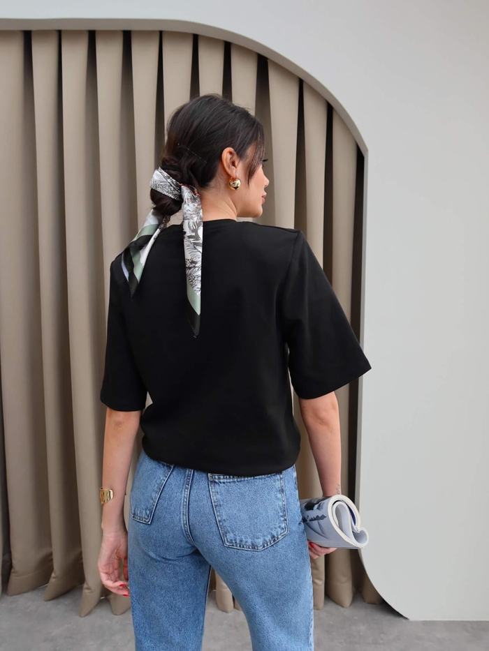 Vatkalı Kısa Kol TShirt
