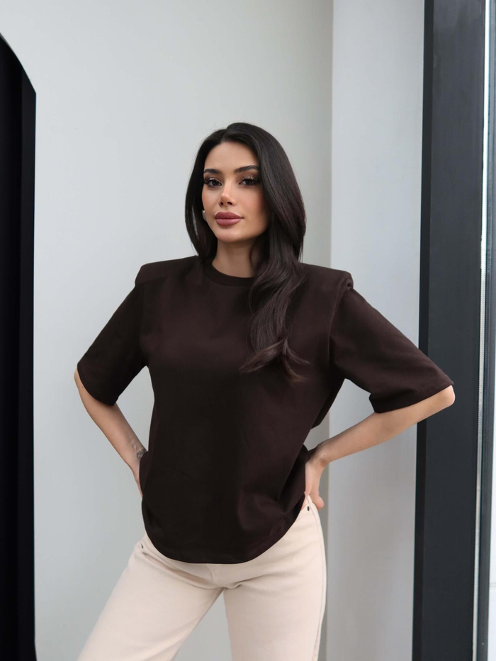 Vatkalı Kısa Kol TShirt