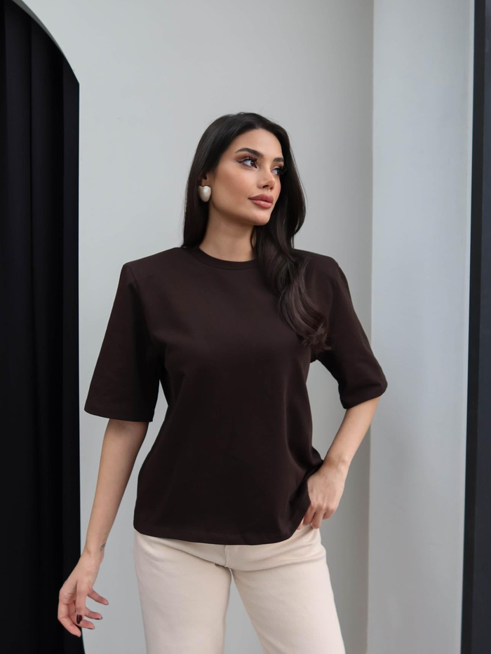 Vatkalı Kısa Kol TShirt