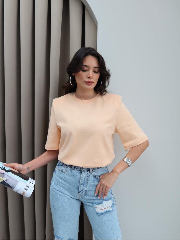 Vatkalı Kısa Kol TShirt