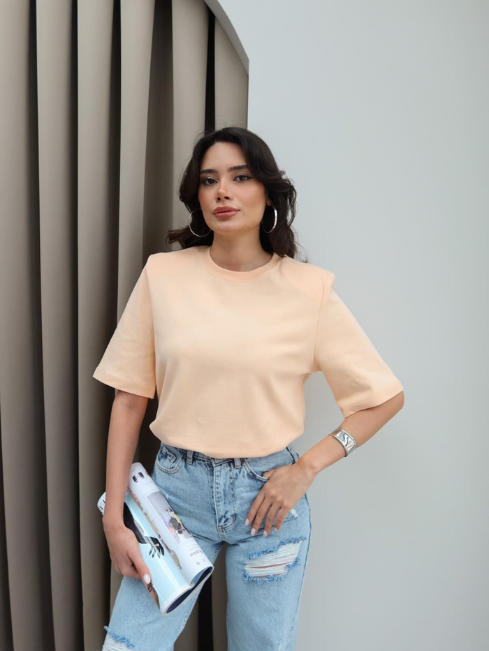 Vatkalı Kısa Kol TShirt