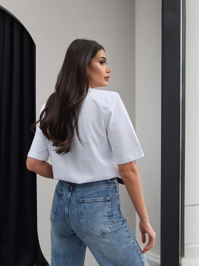 Vatkalı Kısa Kol TShirt