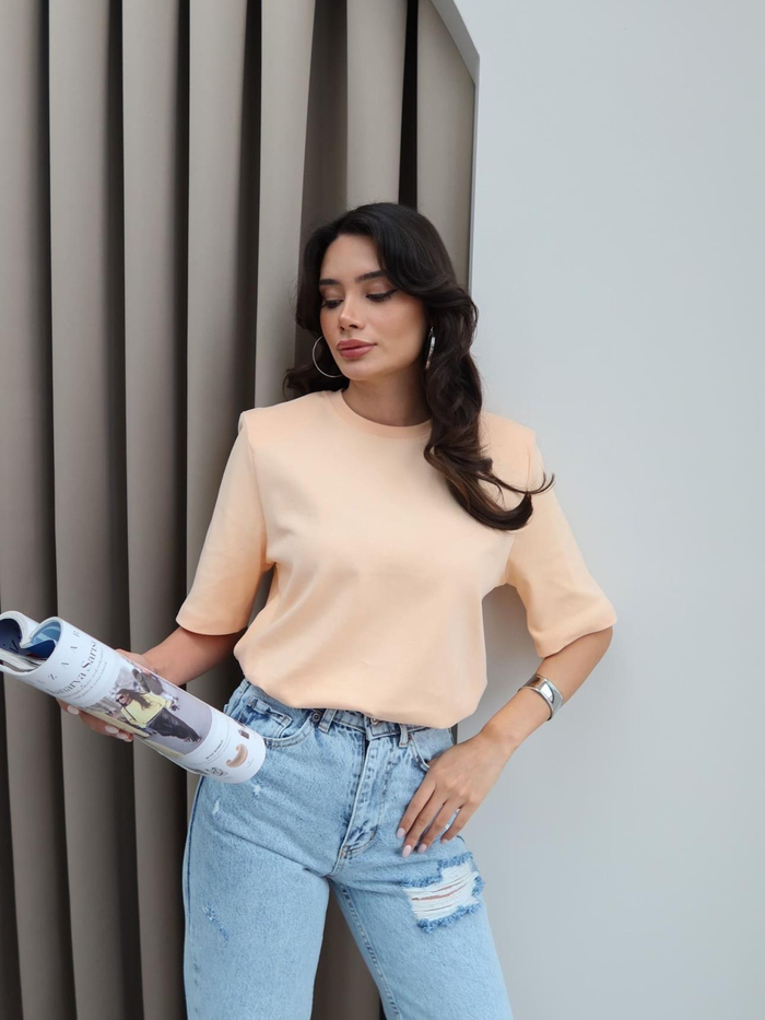 Vatkalı Kısa Kol TShirt