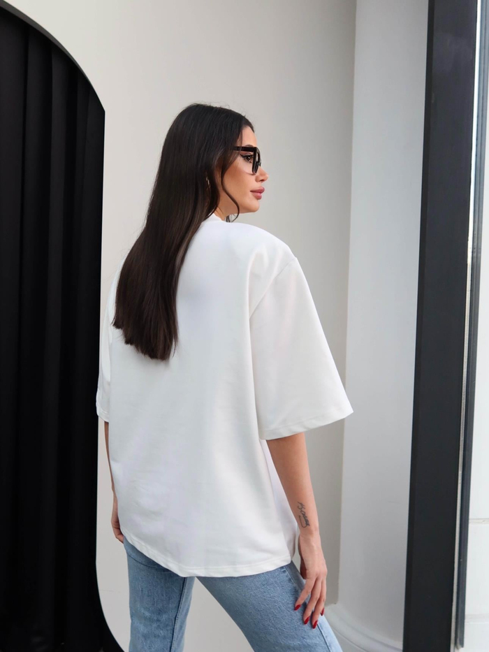 Vatkalı Oversize Tshirt