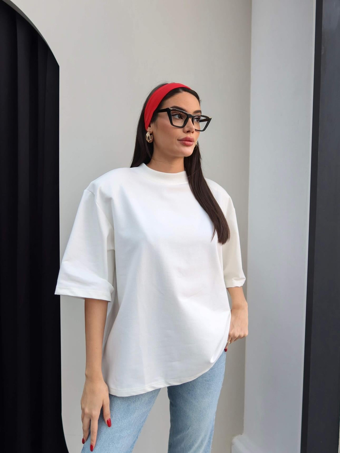 Vatkalı Oversize Tshirt