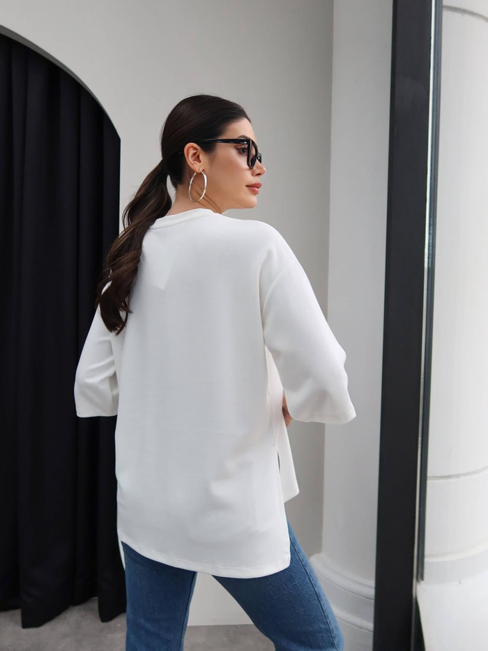 Yan Yırtmaçlı Tshirt