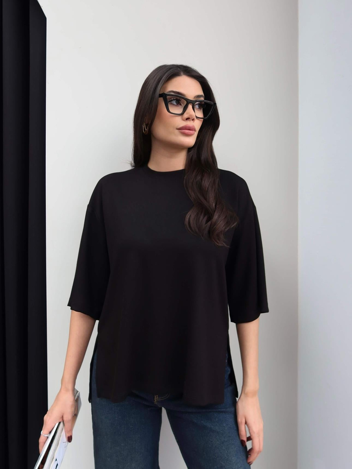 Yan Yırtmaçlı Tshirt