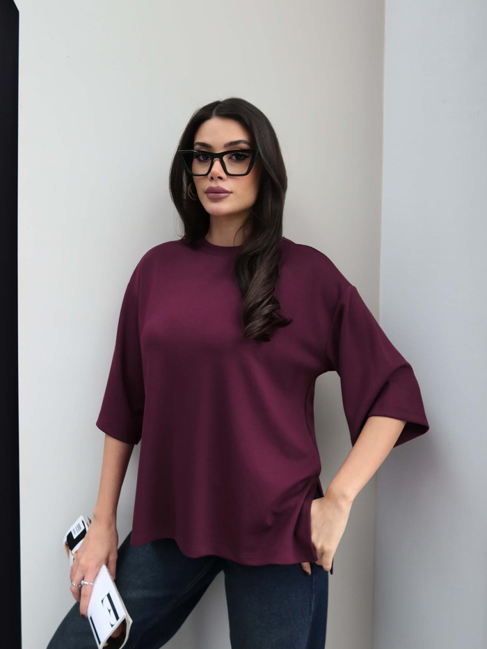 Yan Yırtmaçlı Tshirt