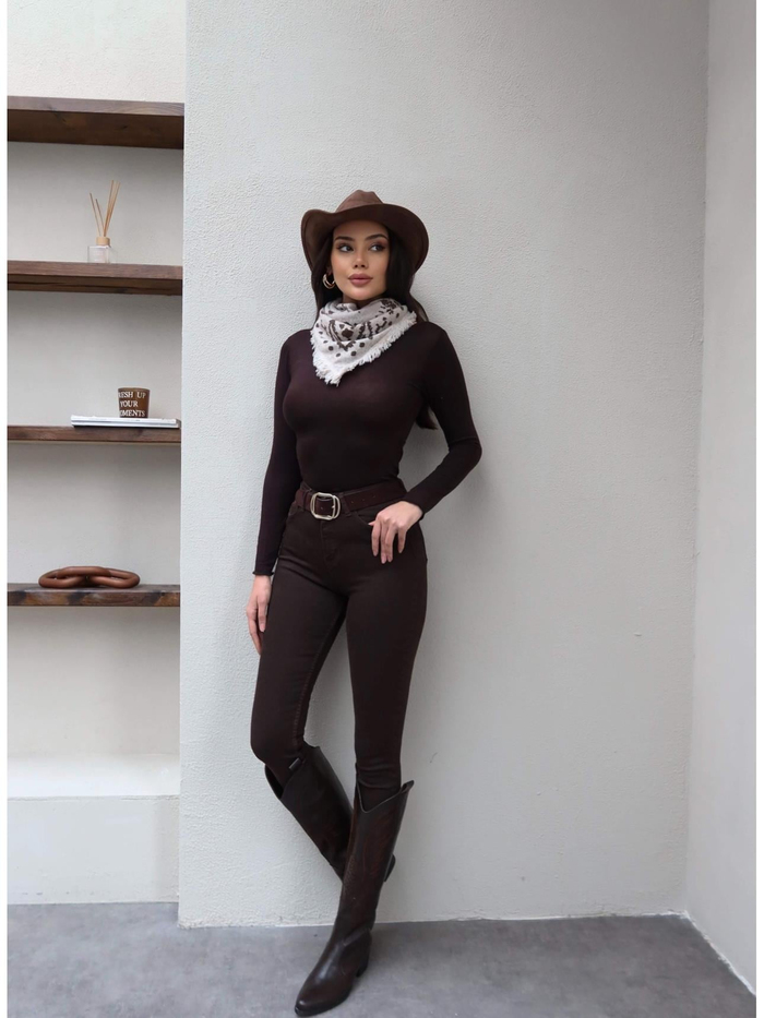 Yüksek Bel Skinny Jean
