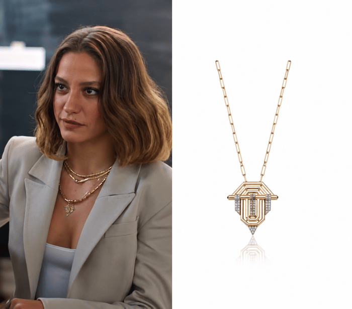 925 Ayar Gümüş Serenay Sarıkaya Trend Kolye 