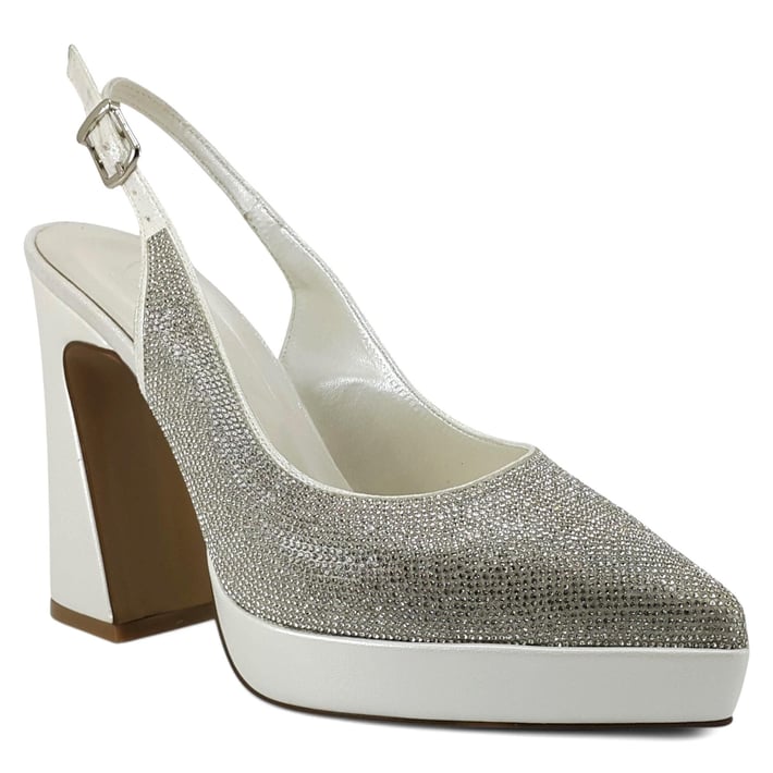 Beety 1280 25YA Kadın Abiye Ayakkabı Sedef nehironline