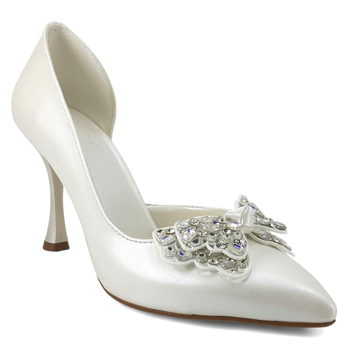 Beety 222 23 25KA Kadın Abiye Ayakkabı Sedef nehironline