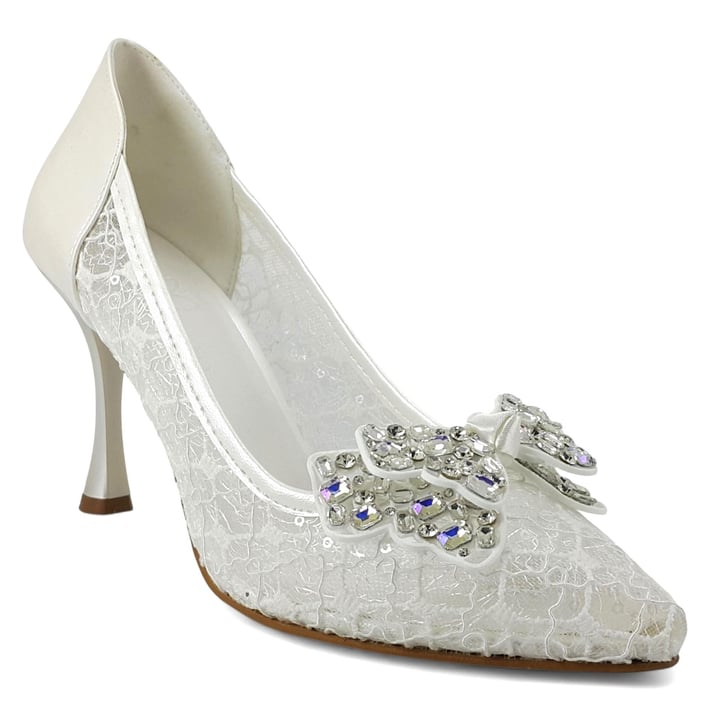 Beety 26 25KA Kadın Abiye Ayakkabı Sedef nehironline