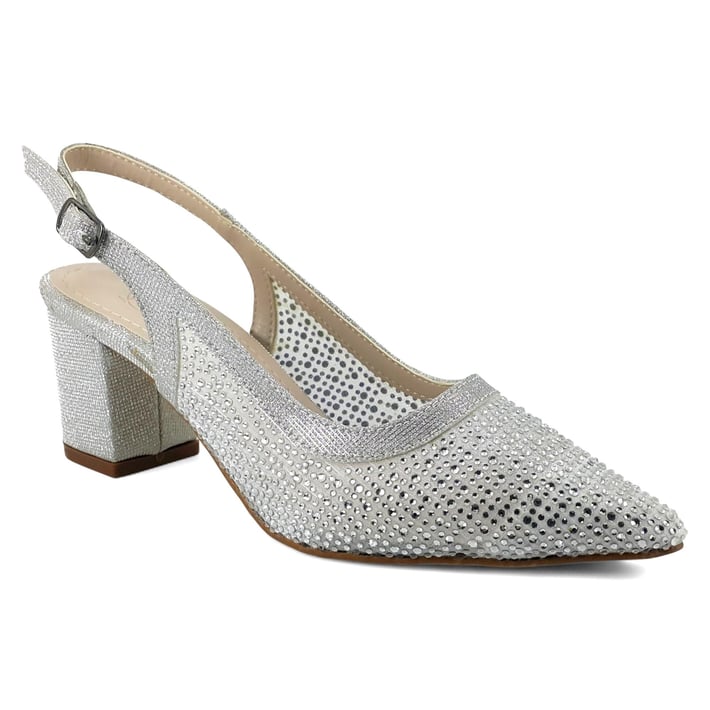 Beety 4030 25KA Kadın Abiye Ayakkabı Gümüş nehironline