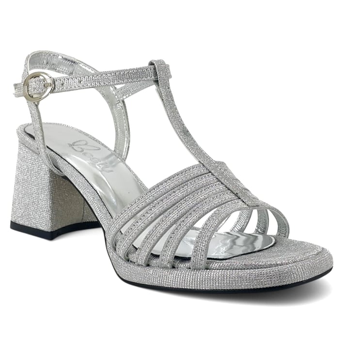 Beety 406 25YA Kadın Abiye Ayakkabı Gümüş nehironline