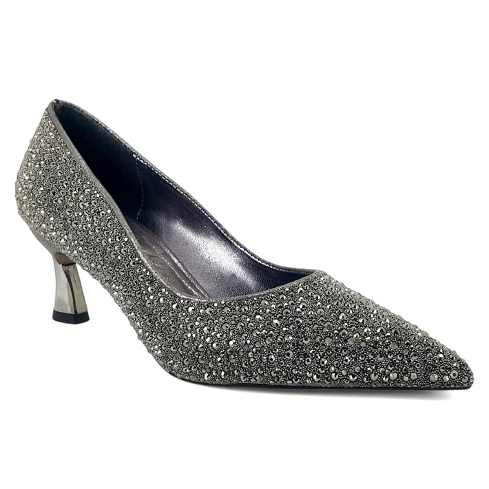 Beety 824 25YA Kadın Abiye Ayakkabı Platin nehironline