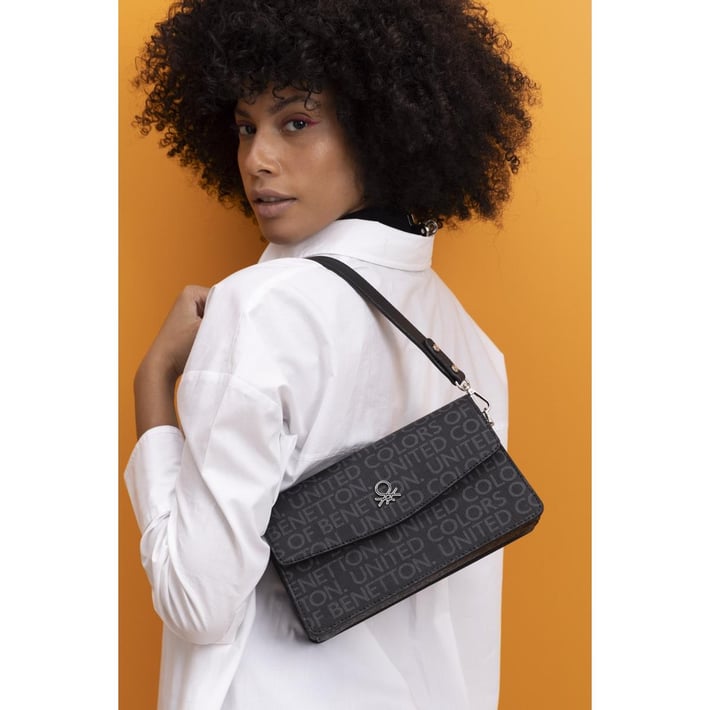 Benetton Bnt 1405 Kadın Çapraz Çanta - Siyah nehironline
