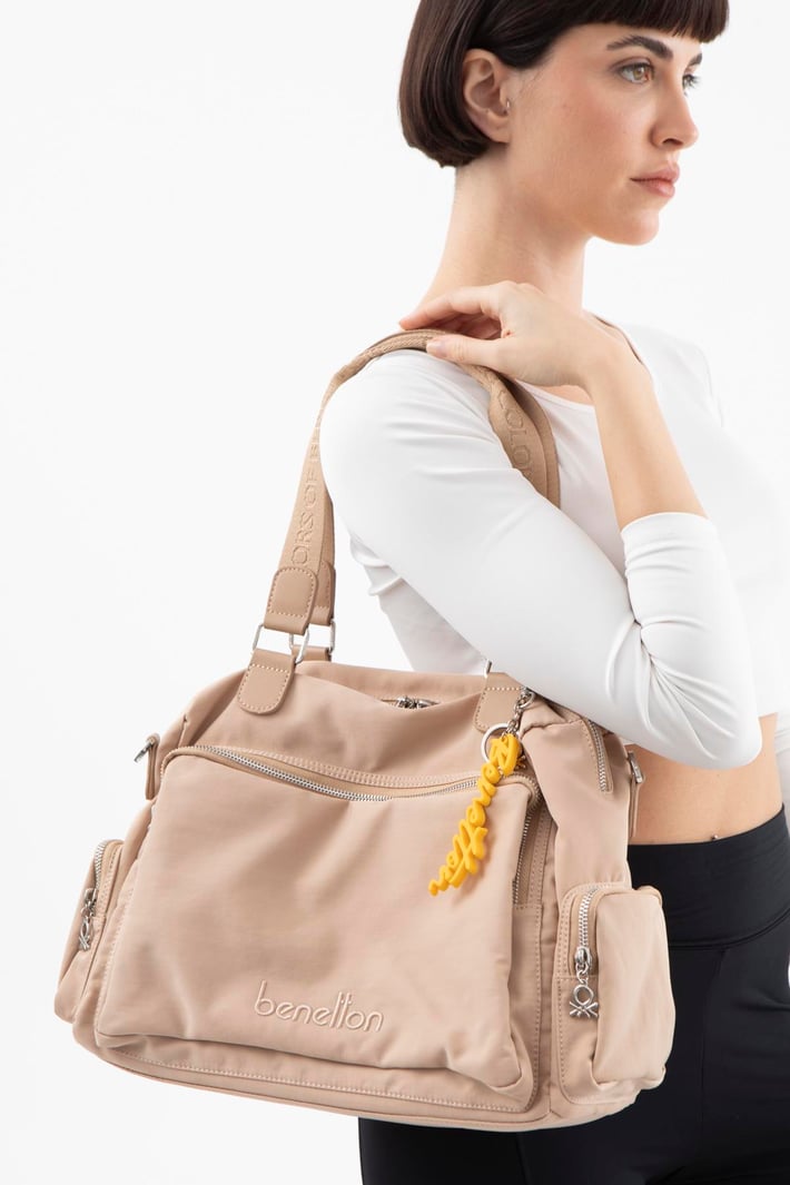 Benetton Bnt 1484 Kadın Kol Çantası Ten nehironline