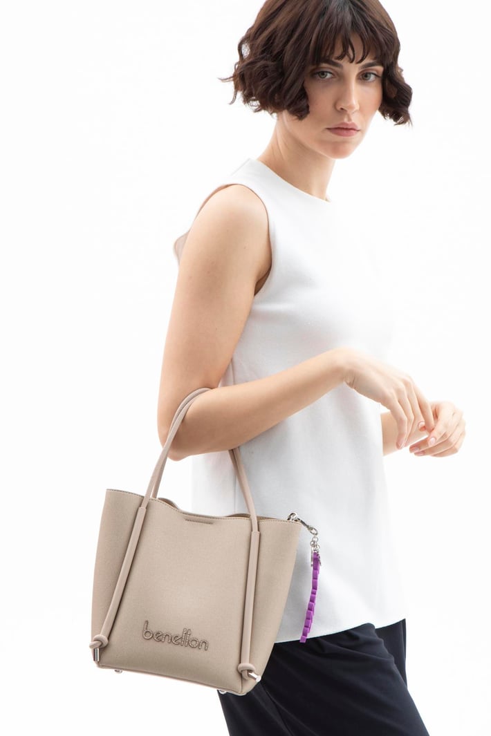 Benetton Bnt 1531 Kadın El Çantası Ten nehironline