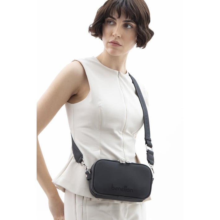 Benetton Bnt 1626 Kadın Kol Çantası Siyah nehironline