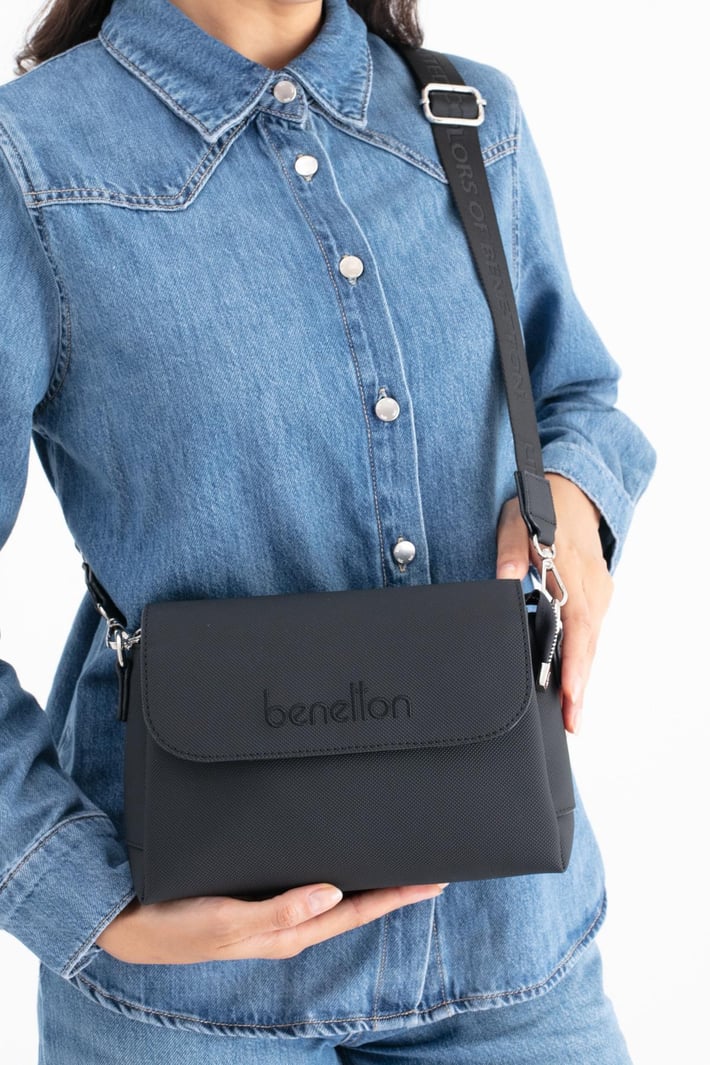 Benetton Bnt 1677 Kadın Kol Çantası Siyah nehironline