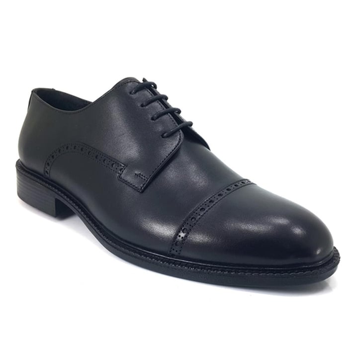 Forelli 10913 23YA Анатомическая повседневная мужская обувь черного цвета