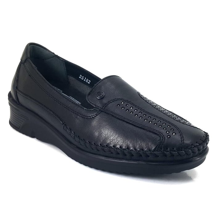 Forelli Moriza 24YA Kadın Anatomik Günlük Ayakkabı - Siyah nehironline