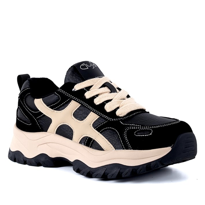 Guja 374 1 26KA Kadın Sneaker Günlük Ayakkabı Siyah nehironline
