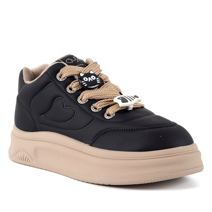 Guja 421 26KA Kadın Sneaker Günlük Ayakkabı Siyah nehironline