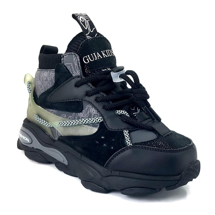Guja 673 23KB детские кроссовки повседневные ботинки черные
