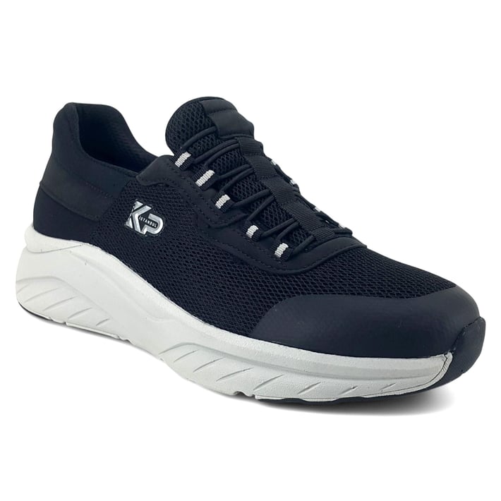 King Paolo 1267 25YA Erkek Anatomik Ayakkabı Siyah nehironline