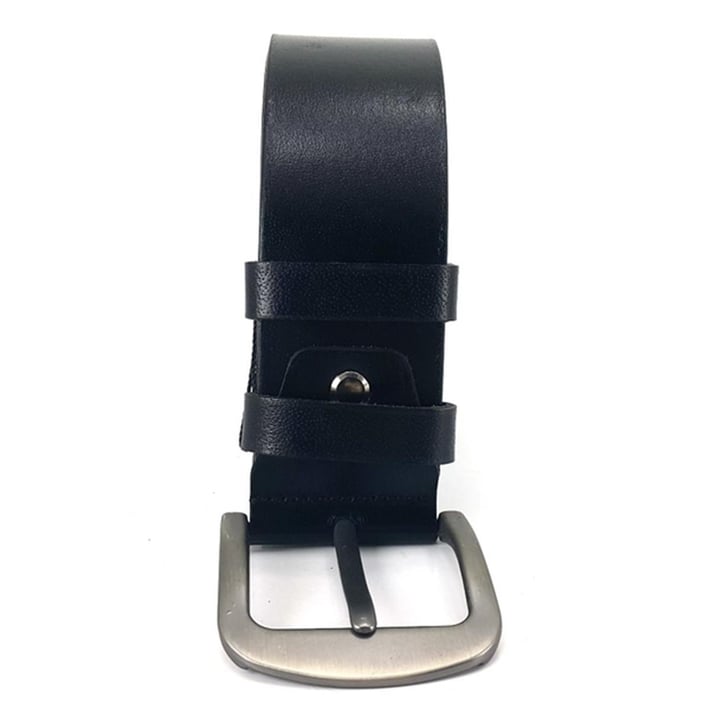 M550 Hakiki Deri Kot Kemer 5 Cm - Siyah nehironline