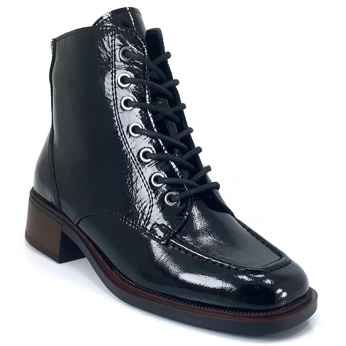 Mammamia 1015 24KB Kadın Günlük Bot - Siyah Kırışık Rugan nehironline