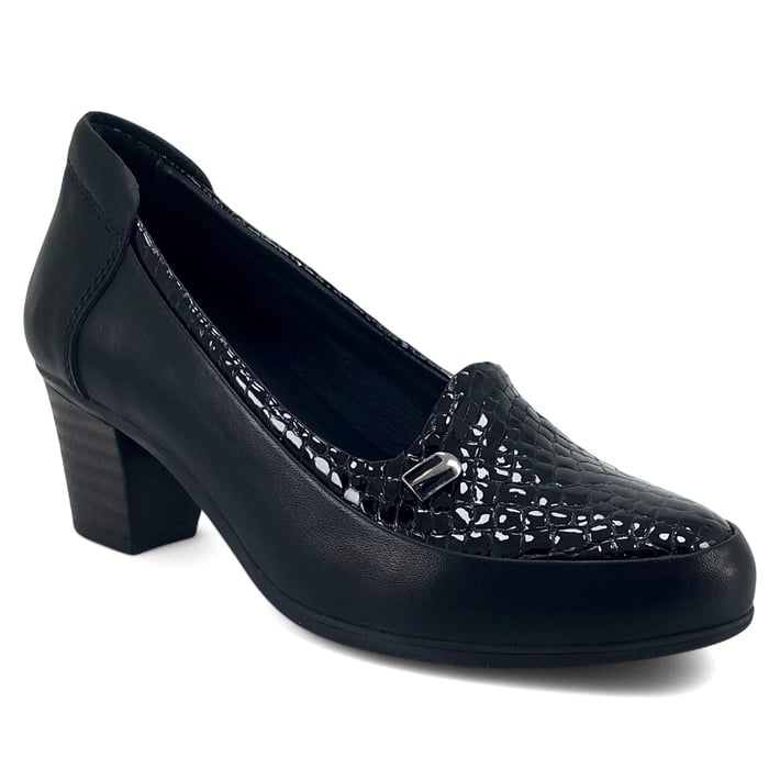 Mammamia 3380 25YA Kadın Günlük Ayakkabı Siyah Mısır Rugan nehironline